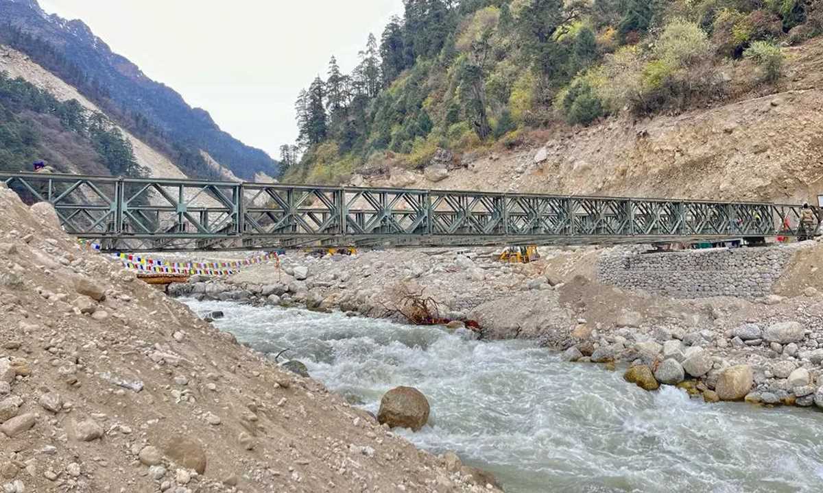 सिक्किम जलप्रलय : सेना ने कहा, लाचेन क्षेत्र को मुख्य भूमि से जोड़ने का काम पूरा हो गया